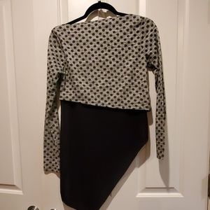 New without tags,  Italian asymmetry tunic